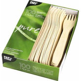 PAPSTAR HOLZGABELN 100 STÜCK